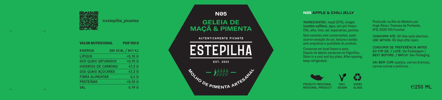 Geleia de Maçã & Pimenta